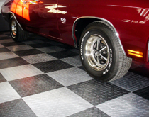 車(chē)庫(kù)地面用什么材料 鎖扣式車(chē)庫(kù)地板做法