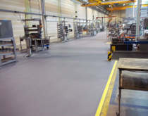 工廠車(chē)間通道走道地面材料 片材拼接型車(chē)間地板鋪裝處理