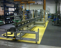 加工流水線車(chē)間地板