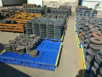 工業(yè)安置重貨墊板 搬運(yùn)貨物托盤(pán)+金屬制品重載貨物墊板 室外托盤(pán)墊板